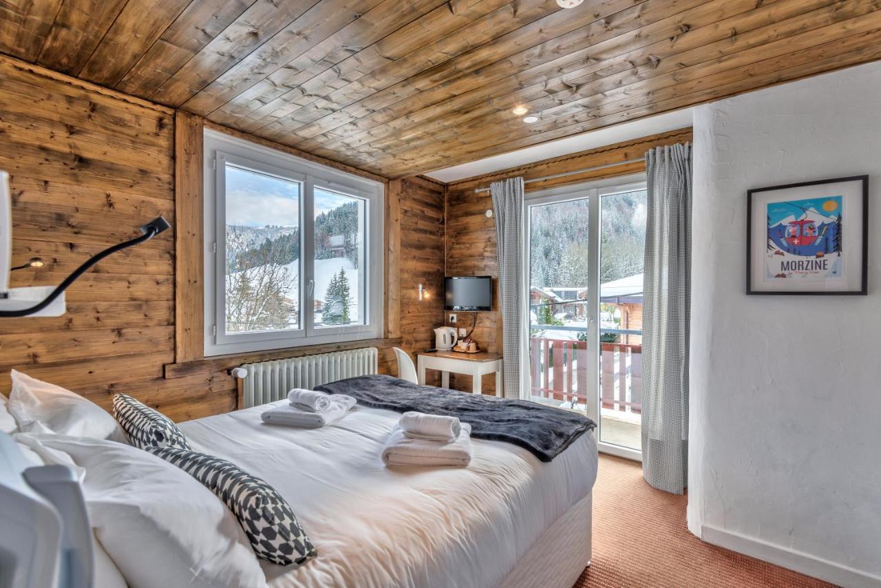 Hotel La Chaumiere Morzine Exterior photo