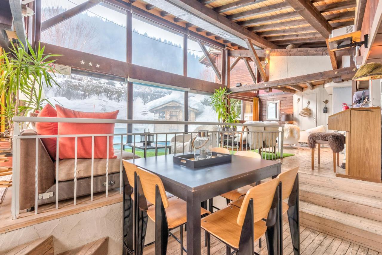 Hotel La Chaumiere Morzine Exterior photo